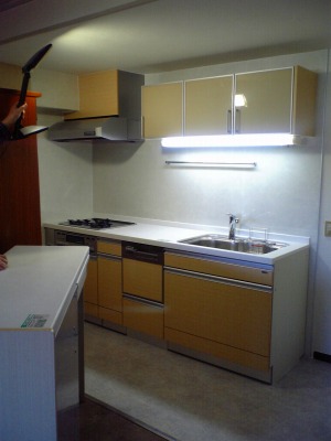 キッチン施工後