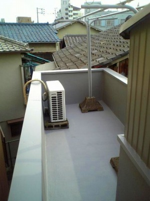 ウレタン防水完成