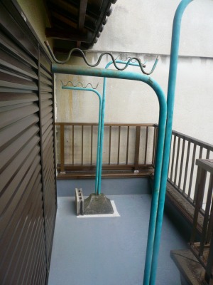 アルミ手摺り　　完成