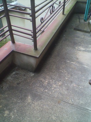 防水工事　　施工前