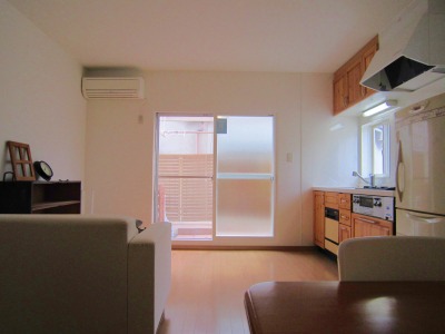 採光のリビング完成