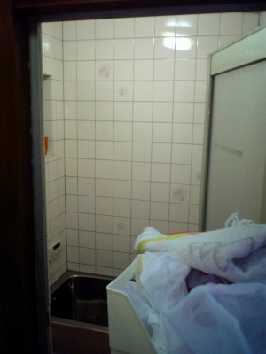 浴室施工前
