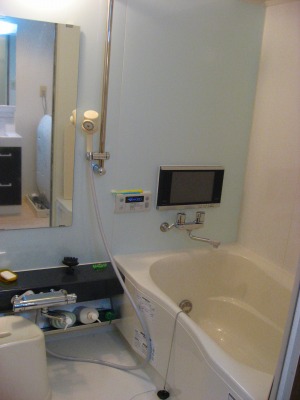 浴室テレビ