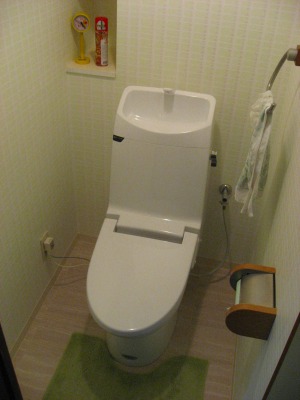 トイレ　施工後