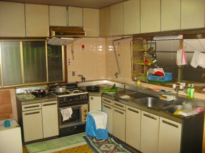 キッチン　施工前