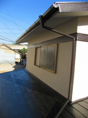 屋根塗装後