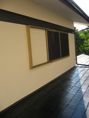屋根塗装後