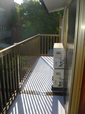 ＹＫＫアルミバルコニー施工後