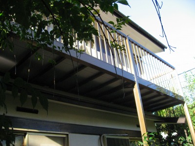 ＹＫＫアルミバルコニー施工後