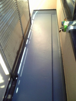 ＦＲＰ防水施工後