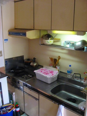 キッチン施工前