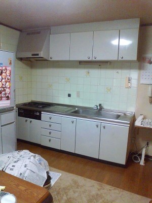 キッチン施工前