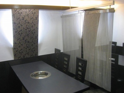 オシャレなステンレスカーテン