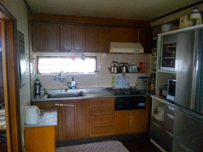 キッチン施工前