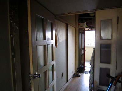 玄関廊下施工後