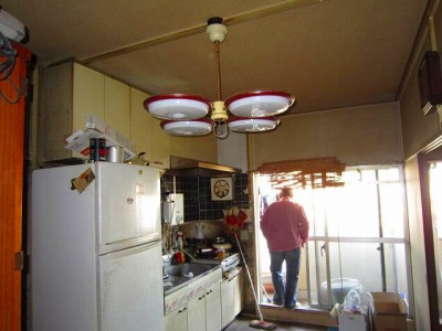 リビング　施工前