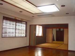 リビング施工前