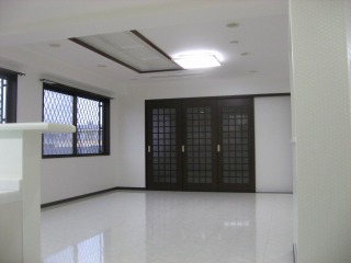 リビング施工後