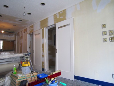 クロスパテ処理