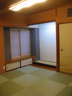 4Ｆ和室完成