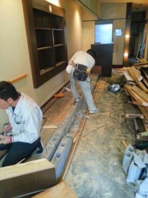 ブロック解体撤去