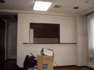 キッチン施工前