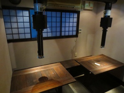 木製囲炉裏テーブル