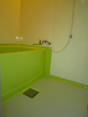 浴室塗装完成