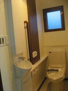 トイレ　施工後