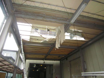 テント張替え施工前