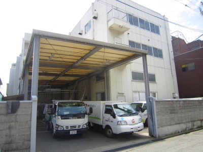 テント張替え施工前