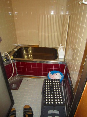 施工前ユニットバス