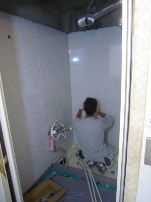 ユニットバス組立