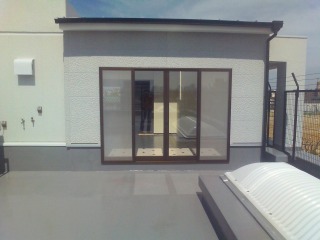 サントップドーム取付