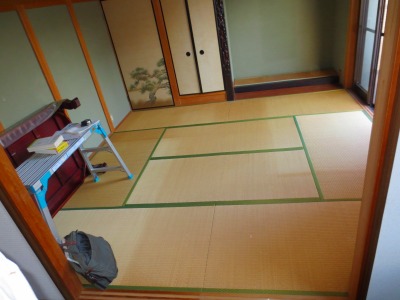施工前畳の状態