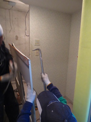 ユニットバス解体