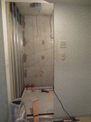 ユニットバス解体