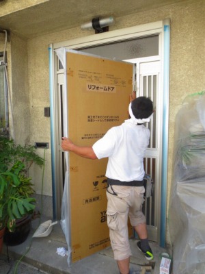 リフォーム用ドア取付