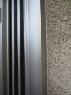 コーキング仕上がり拡大写真