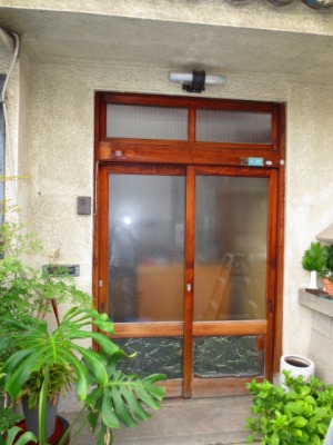 施工前の玄関の様子